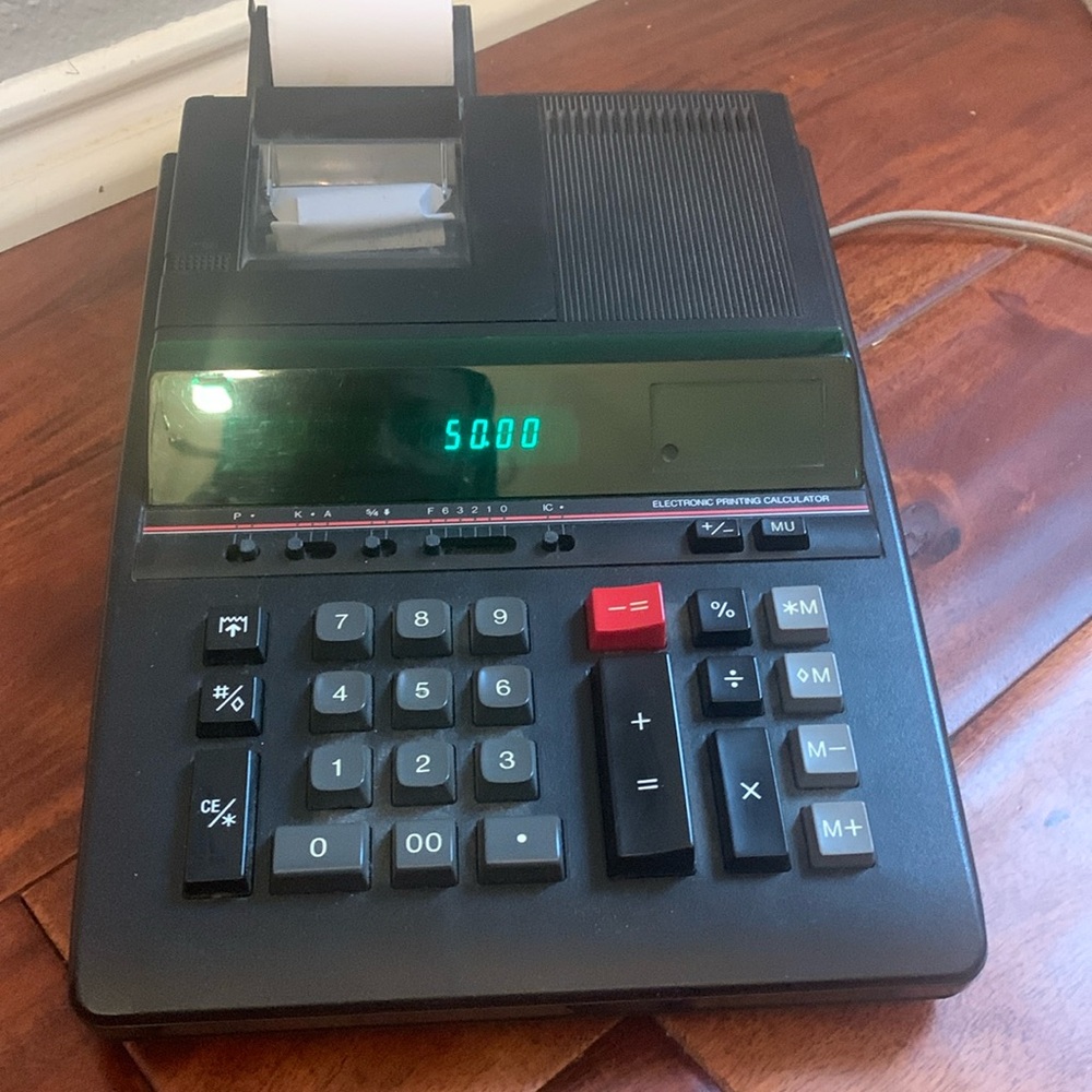 SHARP EL2630 electronic printing calculator